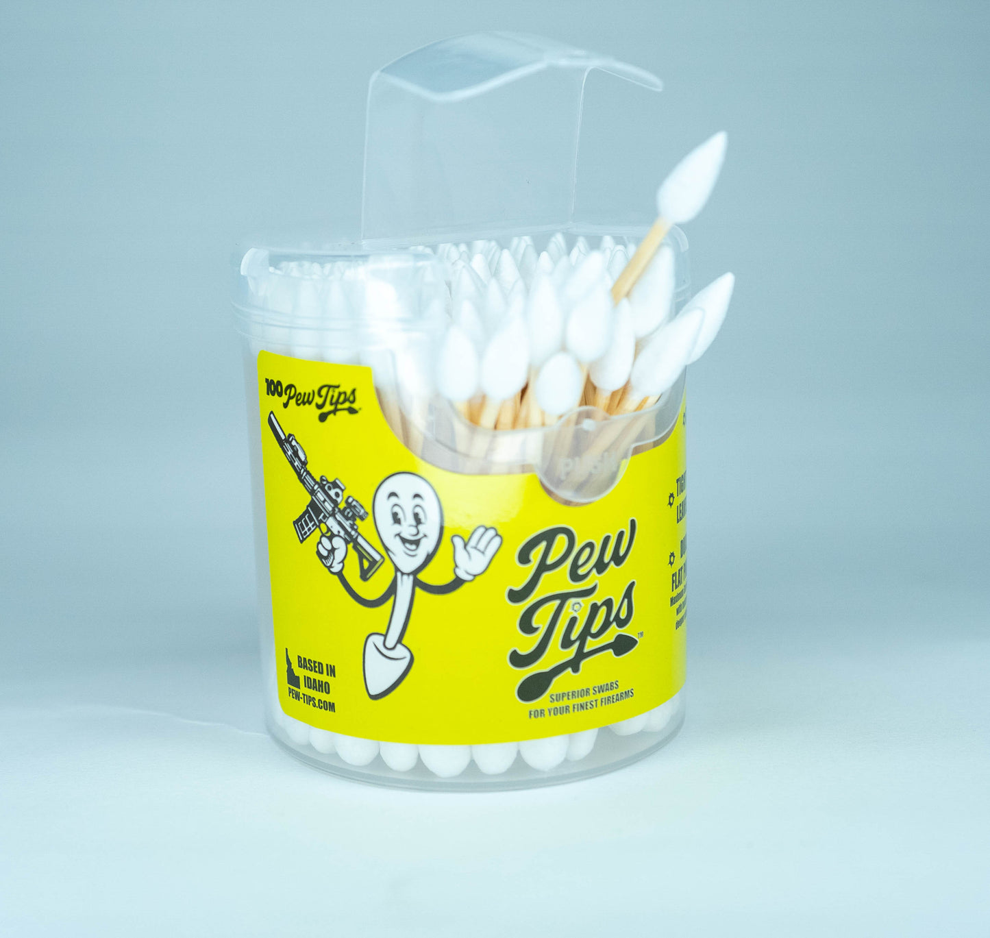 Pew-Tips© (Canister Of 100 Swabs)