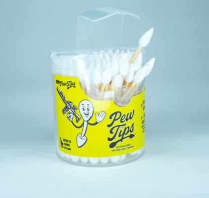 Pew-Tips© (Canister Of 100 Swabs)
